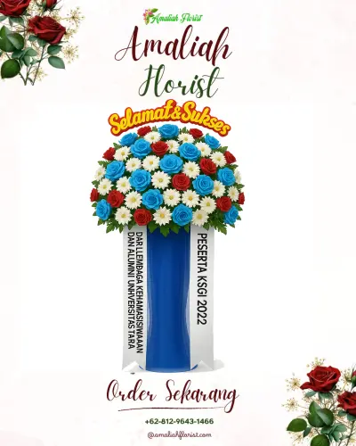 Standing Flower di Blue Sky Hotel Balikpapan